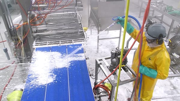 INDUSTRIAL CLEANING PROCEDURE