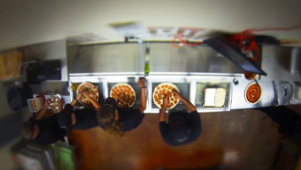 PIZZA MAKING PROCEDURE